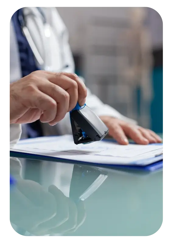 Healthcare provider managing multi-state licensing compliance